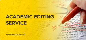 academic editing service