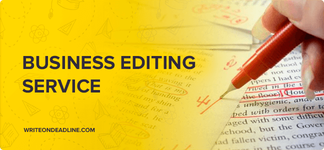 BUSINESS EDITING SERVICE