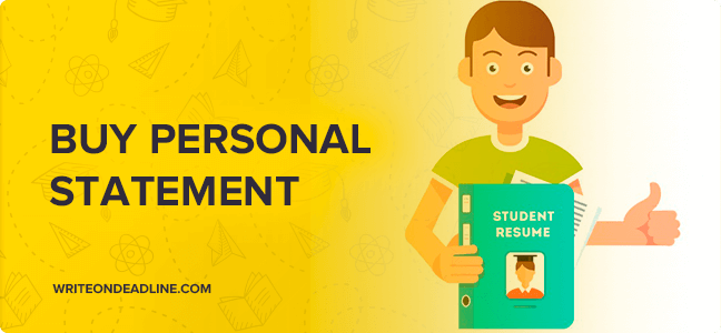 BUY PERSONAL STATEMENT