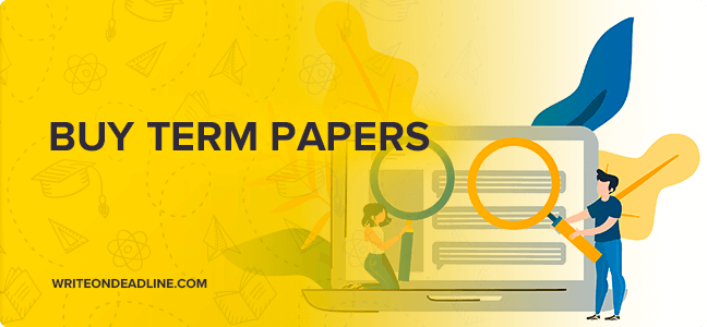 BUY TERM PAPERS