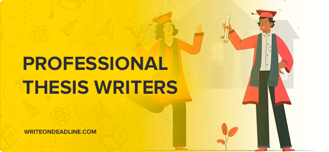 Professional thesis writer
