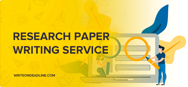 Buy a research paper writing service